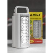 Фонарь переносной светодиодный с повербанком, 24 Led, Almina 2606L, Белый