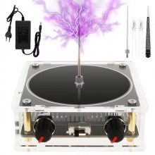 Музыкальная катушка Тесла UKC FG Tesla Coil 100 Вт с Bluetooth (FG Tesla Coil 10), серебристый