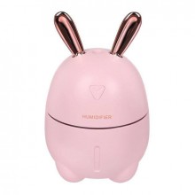 Увлажнитель воздуха с подсветкой кролик UKC Humidifier, розовый