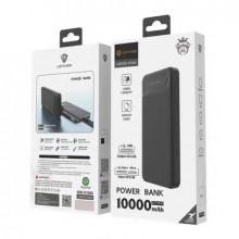 Портативное зарядное устройство повер банк Power Bank Lenyes PX162 на 10000mAh, черный