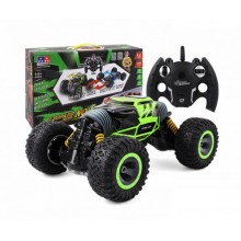 Машина-трансформер на радиоуправлении, переворачиваешь Leopard king 34см зеленый