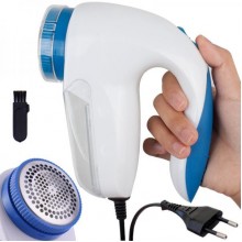 Машинка для удаления, снятия катышек, Lint Remover UKC YX-5880 (2 лезвия), Бело-голубая