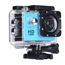 Водонепроникна спортивна камера екшн Sport Cam A7, Full HD 1080P, синя
