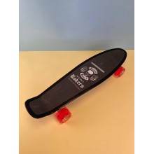 Скейт пенні борд S-00635 Best Board (дошка=56см, колеса PU, світяться, d=6см), Череп