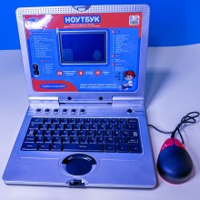 Інтерактивний навчальний дитячий ноутбук Limo Toy SK 7073, червоний