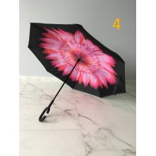 Вітрозахисний парасолька навпаки Up-Brella (Парасоля зворотного складання), квітка 4