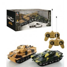 Танковое сражение на радиоуправлении "Military War Tank" 369-23, 2 танка