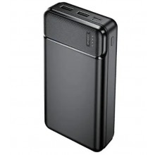 Портативний зарядний пристрій повер банк Power Bank Maxlife MX-20 на 20000 mAh, чорний