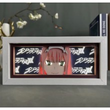 Многослойный светильник-ночник ZDD-04 с 3D эффектом с аниме Любимый во Франкси