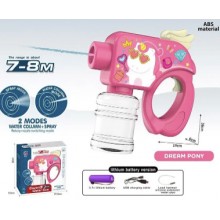 Водяной пистолет на аккумуляторе Electric Water Gun JIAYU "91762" розовый