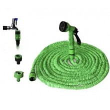 Садовый шланг для полива X-hose Pro 75 м (246FT) с распылителем, зеленый Садовый шланг для полива X-hose Pro 75 м (246FT) с распылителем, зеленый
